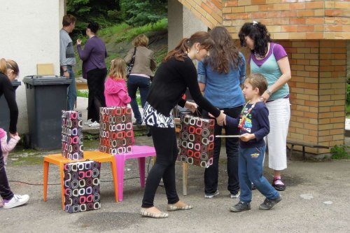 Pasování předškoláků na školáky a zahradní slavnost v MŠ Podolí - 6.6.2013
