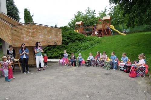 Pasování předškoláků na školáky a zahradní slavnost v MŠ Podolí - 6.6.2013
