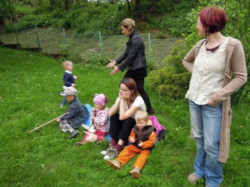 Pasování předškoláků na školáky a zahradní slavnost v MŠ Podolí - 6.6.2013