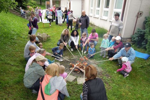 Pasování předškoláků na školáky a zahradní slavnost v MŠ Podolí - 6.6.2013