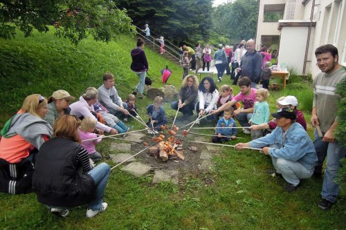 Pasování předškoláků na školáky a zahradní slavnost v MŠ Podolí - 6.6.2013
