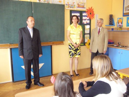 První školní den v ZŠ Podolí - 2.9.2013