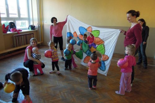 Hravé cvičení pro děti a rodiče - 8.10.2013