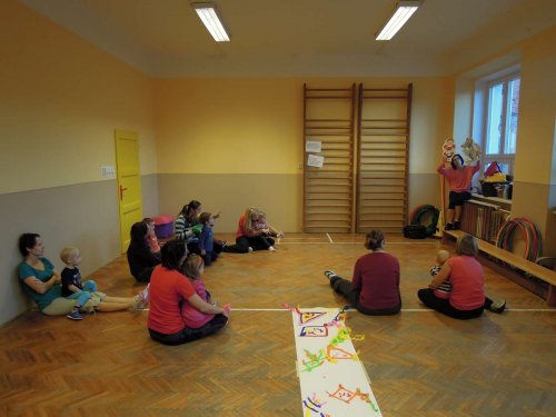 Hravé cvičení pro děti a rodiče - 8.10.2013