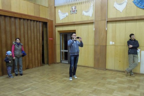 Nácvik tanečků dětí na hody - 11.10.2013