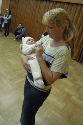 Nácvik tanečků dětí na hody - 11.10.2013