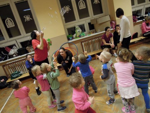 Poslední letošní hravé cvičení pro rodiče a děti - 3.12.2013