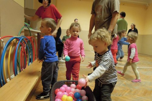Poslední letošní hravé cvičení pro rodiče a děti - 3.12.2013