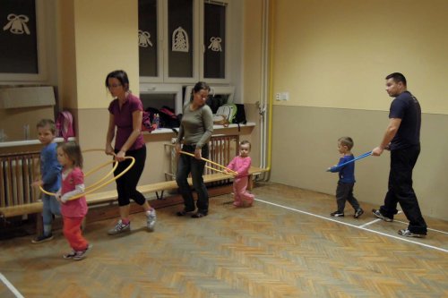 Poslední letošní hravé cvičení pro rodiče a děti - 3.12.2013