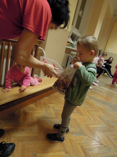 Poslední letošní hravé cvičení pro rodiče a děti - 3.12.2013