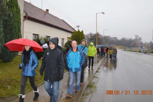 Silvestrovský výšlap do Hradčovic - 31.12.2013