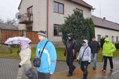 Silvestrovský výšlap do Hradčovic - 31.12.2013