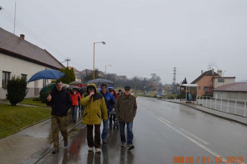 Silvestrovský výšlap do Hradčovic - 31.12.2013