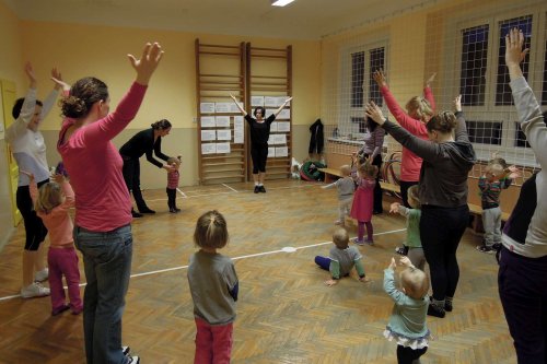 Hravé cvičení pro rodiče a děti - 14.1.2014