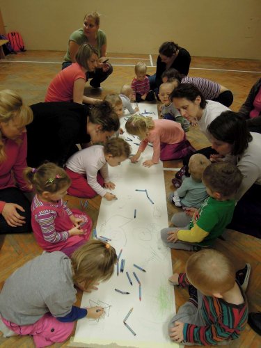 Hravé cvičení pro rodiče a děti - 14.1.2014