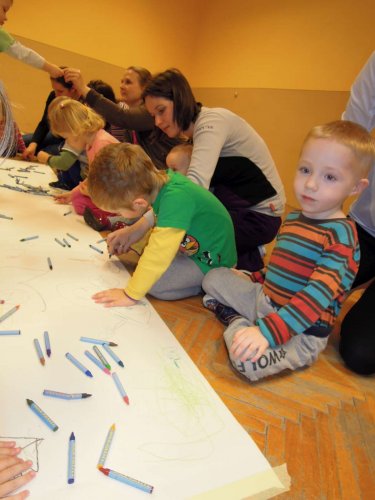 Hravé cvičení pro rodiče a děti - 14.1.2014