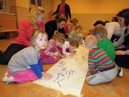 Hravé cvičení pro rodiče a děti - 14.1.2014