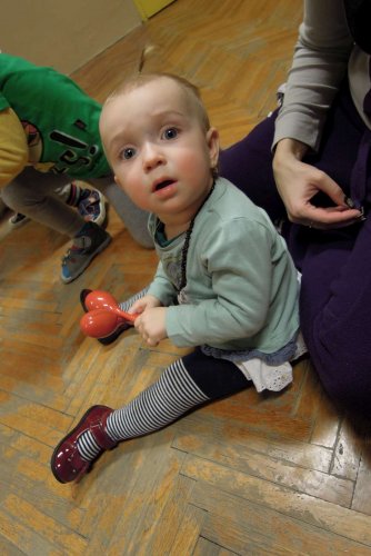 Hravé cvičení pro rodiče a děti - 14.1.2014