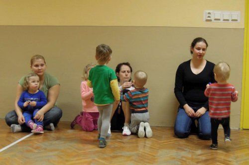 Hravé cvičení pro rodiče a děti - 14.1.2014