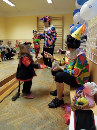 Karnevalové hravé cvičení pro děti a rodiče - 11.2.2014