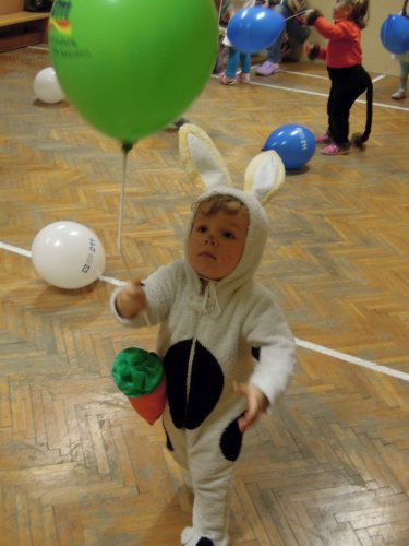 Karnevalové hravé cvičení pro děti a rodiče - 11.2.2014