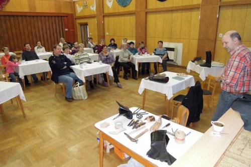 Beseda Jak se šijí boty - 20.2.2014