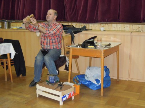 Beseda Jak se šijí boty - 20.2.2014