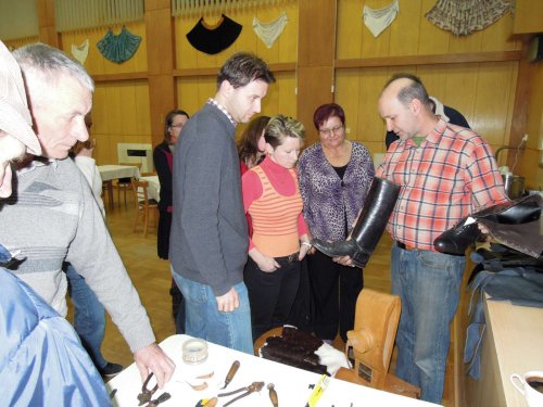 Beseda Jak se šijí boty - 20.2.2014