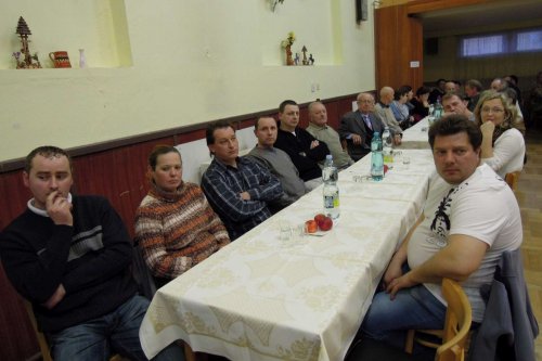 Výroční schůze zahrádkářů - 21.2.2014