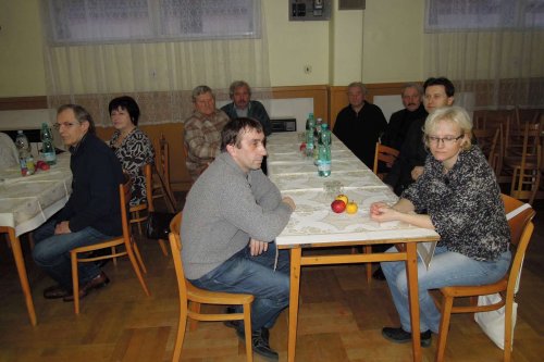Výroční schůze zahrádkářů - 21.2.2014