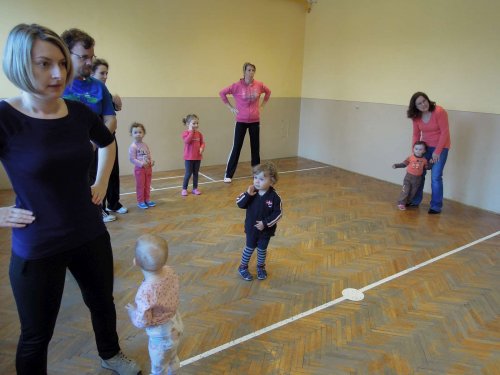 Poslední jarní hravé cvičení pro rodiče a děti - 1.4.2014