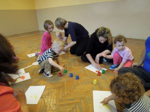 Poslední jarní hravé cvičení pro rodiče a děti - 1.4.2014