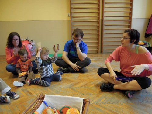 Poslední jarní hravé cvičení pro rodiče a děti - 1.4.2014