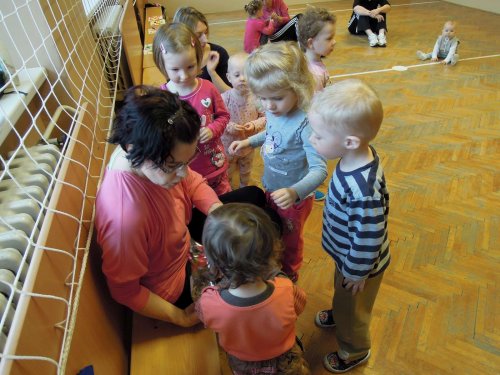 Poslední jarní hravé cvičení pro rodiče a děti - 1.4.2014