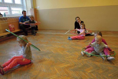 Poslední jarní hravé cvičení pro rodiče a děti - 1.4.2014