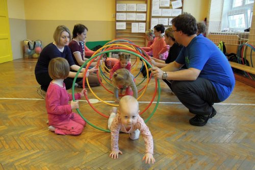 Poslední jarní hravé cvičení pro rodiče a děti - 1.4.2014