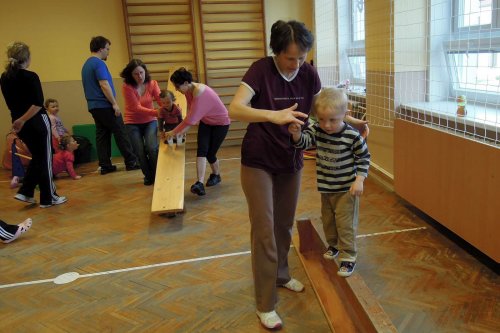 Poslední jarní hravé cvičení pro rodiče a děti - 1.4.2014