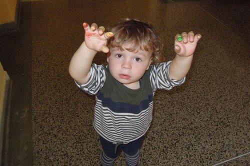 Poslední jarní hravé cvičení pro rodiče a děti - 1.4.2014