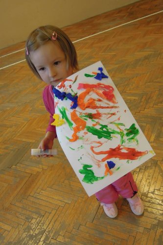 Poslední jarní hravé cvičení pro rodiče a děti - 1.4.2014