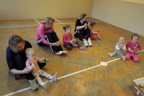 Poslední jarní hravé cvičení pro rodiče a děti - 1.4.2014