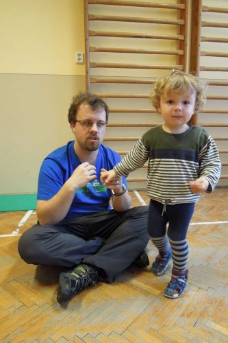 Poslední jarní hravé cvičení pro rodiče a děti - 1.4.2014