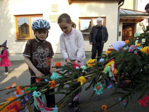Stavění máje - 30.4.2014