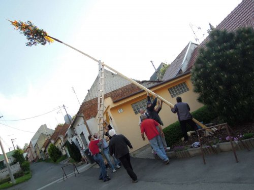 Stavění máje - 30.4.2014