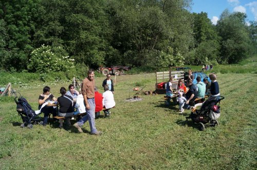 Prohlídka pastevního areálu Josefa Fiksela - 31.5.2014