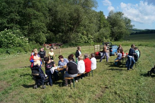 Prohlídka pastevního areálu Josefa Fiksela - 31.5.2014