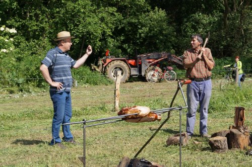 Prohlídka pastevního areálu Josefa Fiksela - 31.5.2014