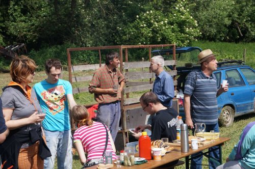 Prohlídka pastevního areálu Josefa Fiksela - 31.5.2014