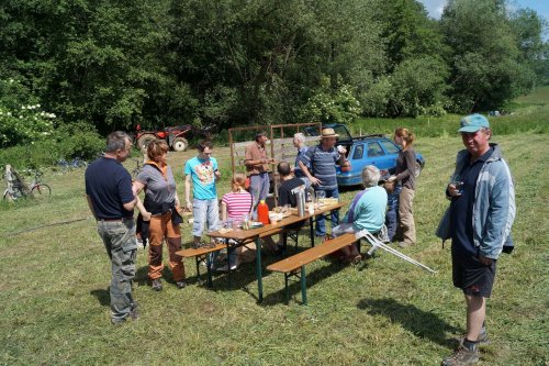 Prohlídka pastevního areálu Josefa Fiksela - 31.5.2014