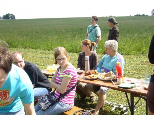 Prohlídka pastevního areálu Josefa Fiksela - 31.5.2014