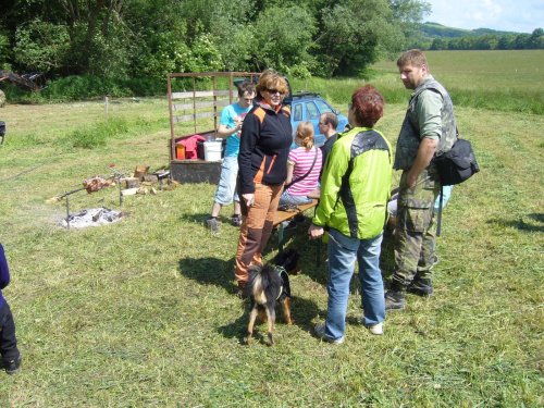 Prohlídka pastevního areálu Josefa Fiksela - 31.5.2014